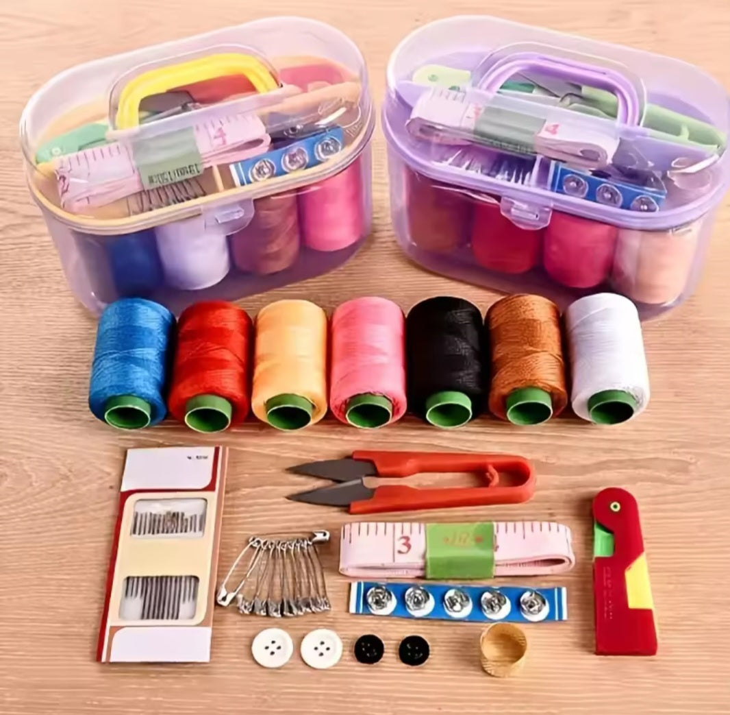 Portable sewing kit