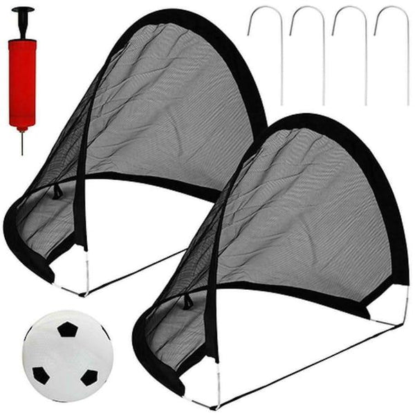 Pop-Up Goal Set of 2 with Ball and Pump