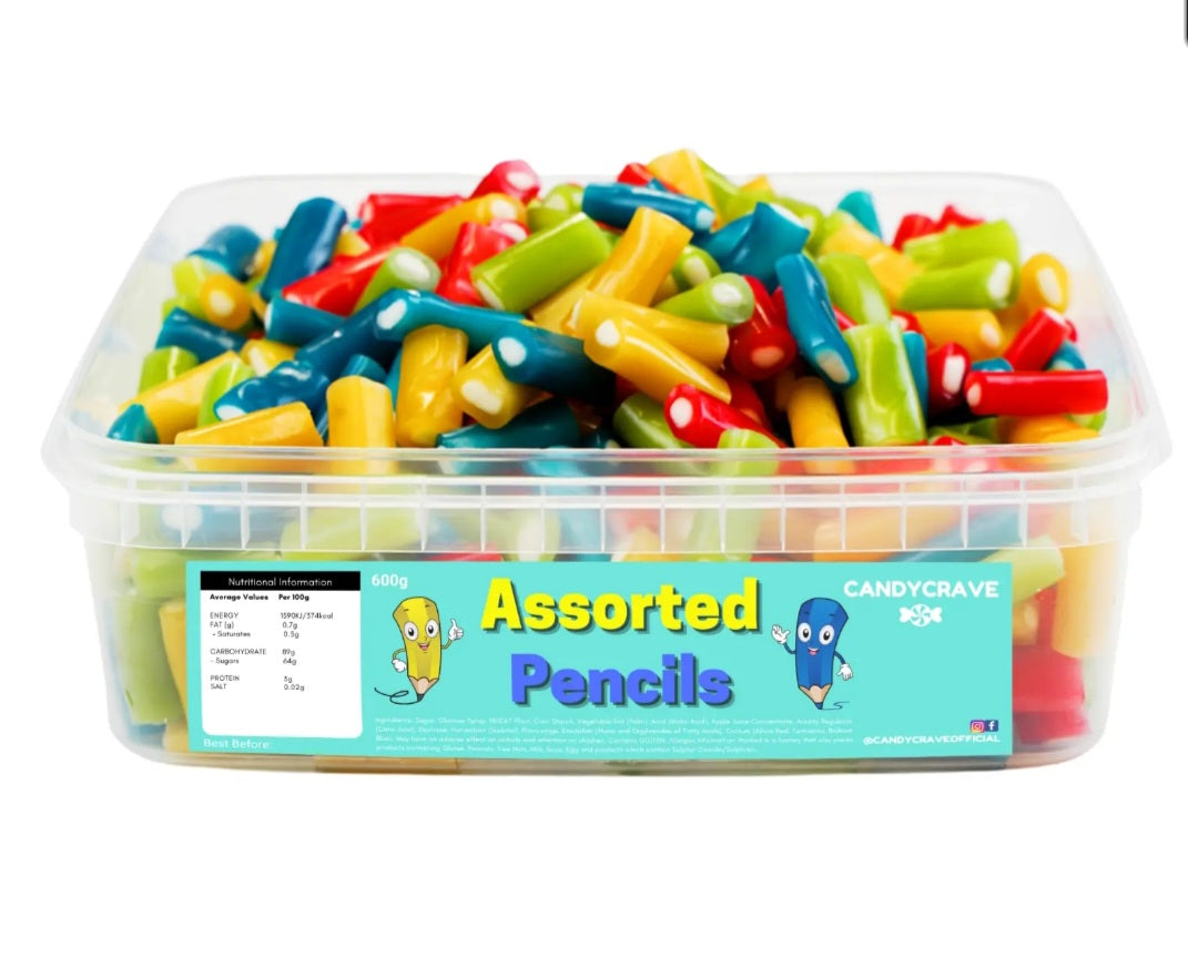 Assorted pencil tub