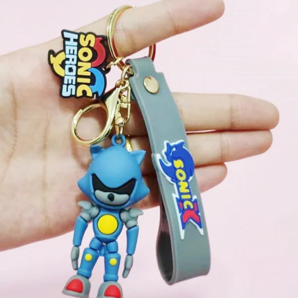Cartoon hedgehog keychain