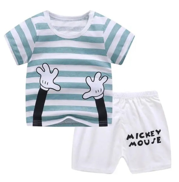 Cartoon shorts set