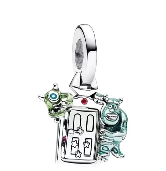 Monsters 925 silver charm
