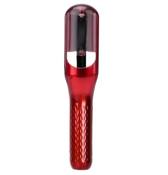 Cordless split end trimmer