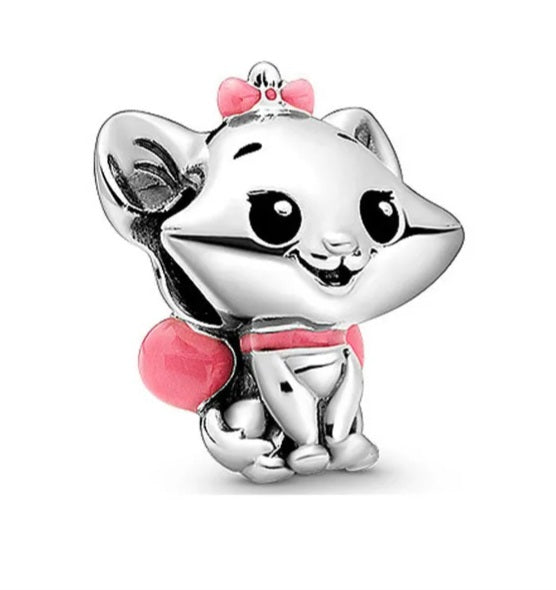 Kitten 925 silver charm
