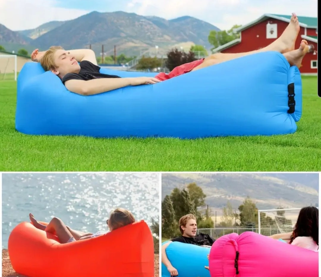 Inflatable lounger
