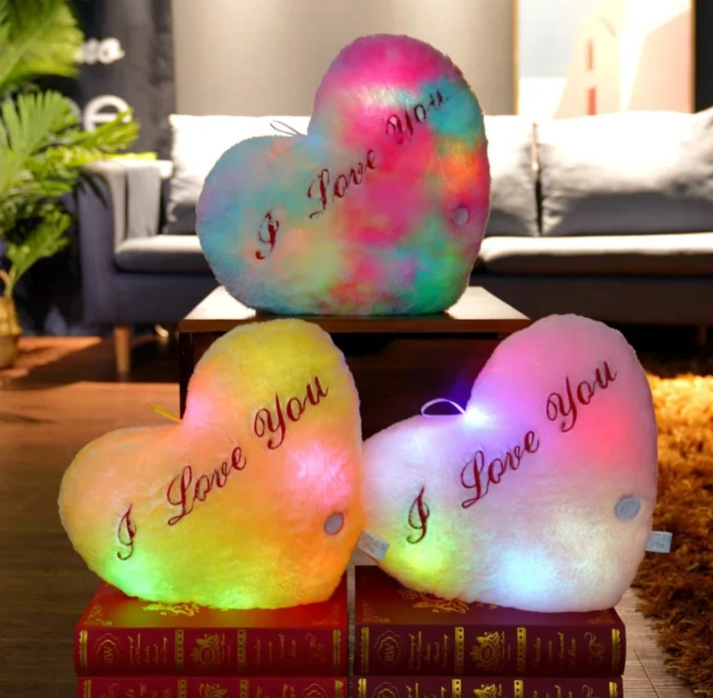 Light up I love you plush