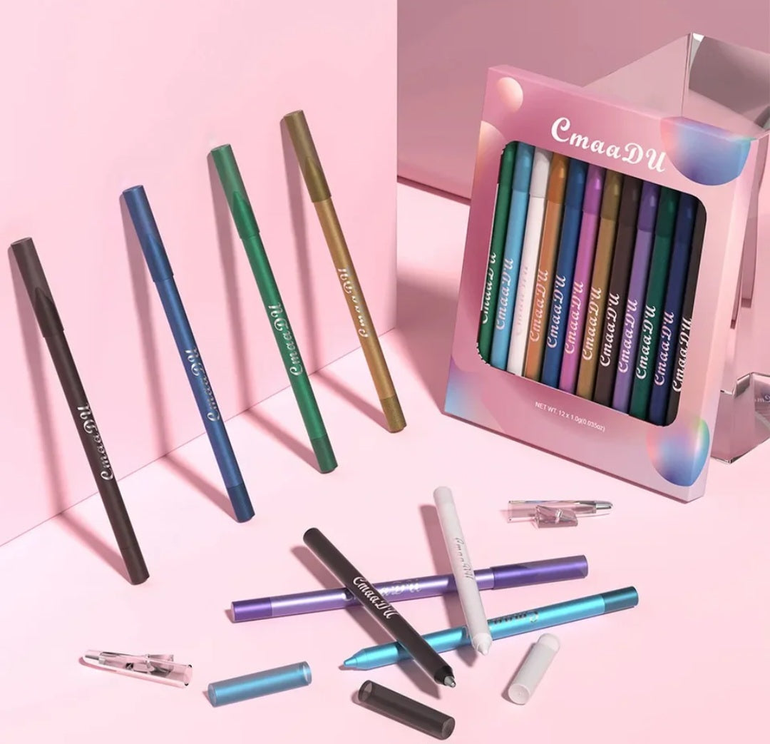 Waterproof eyeliner set