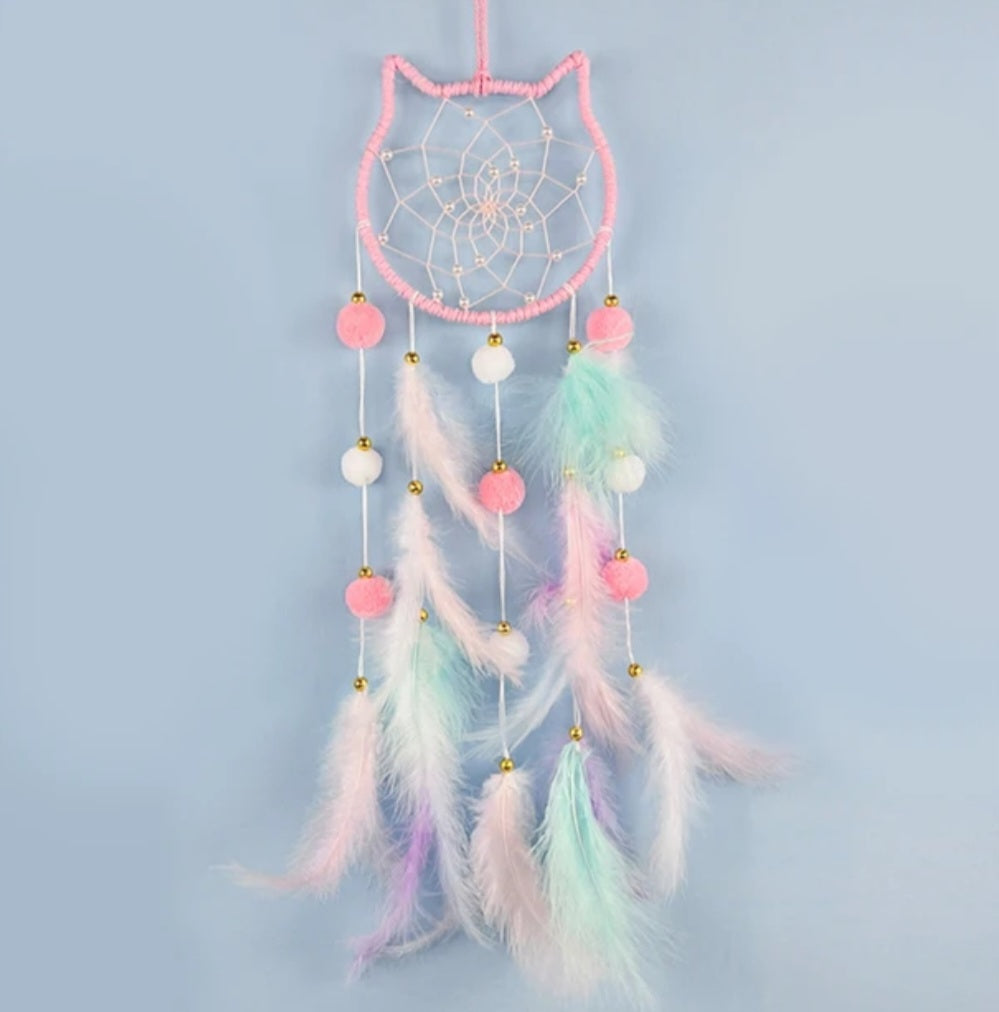 Cat dream catcher