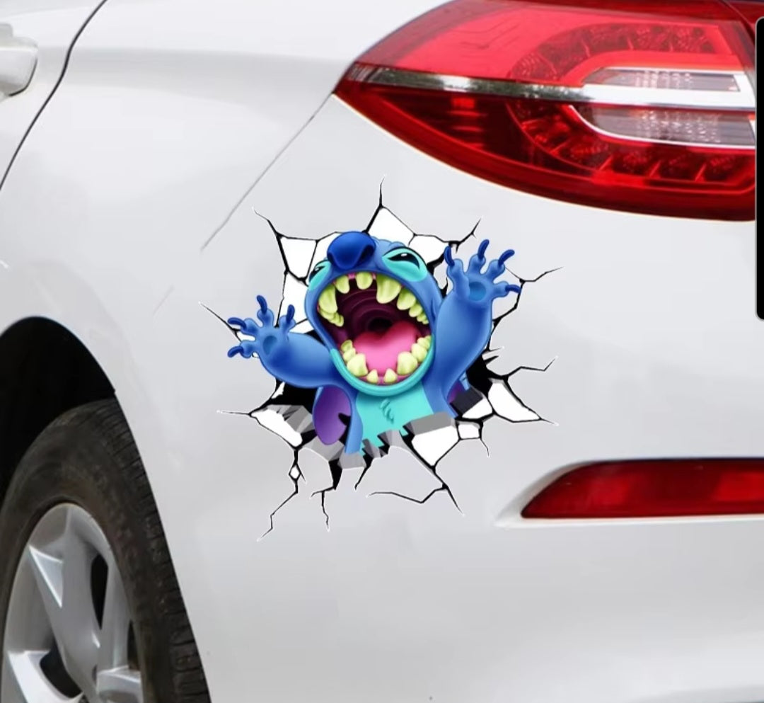 Alien wall/car sticker