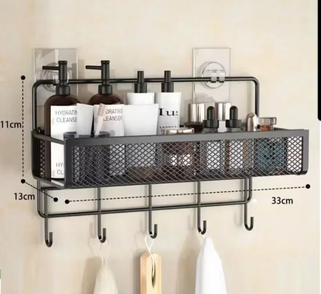 Wall mounted storage rack