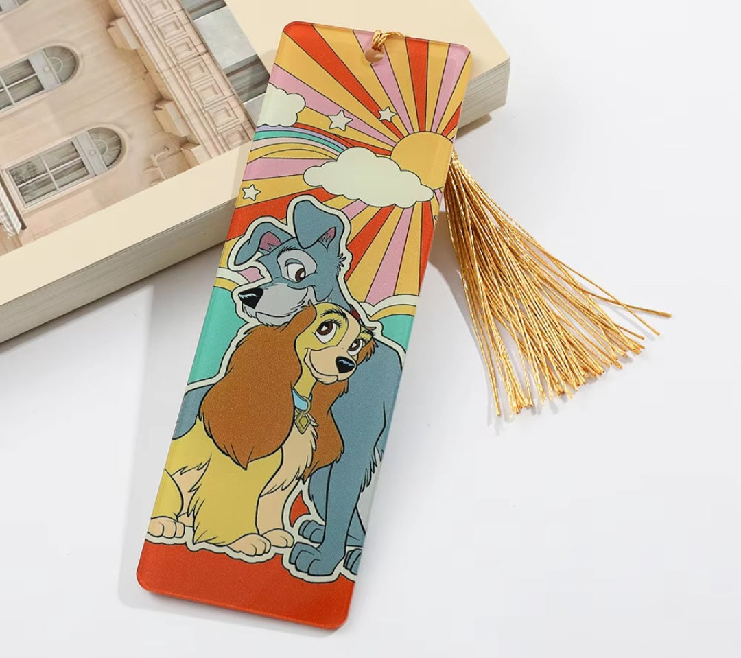 L&TT acrylic bookmark
