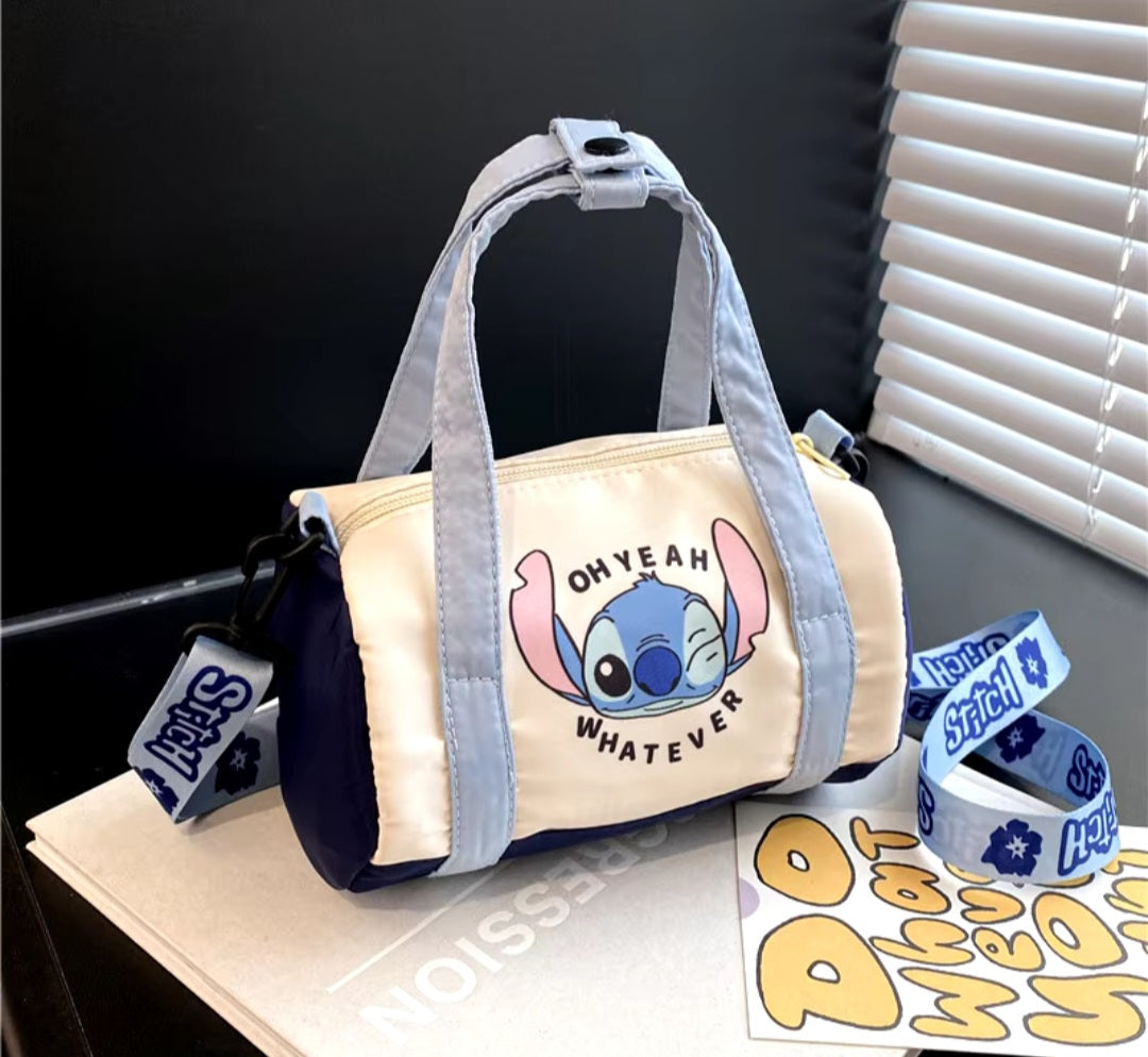 Alien canvas bucket bag