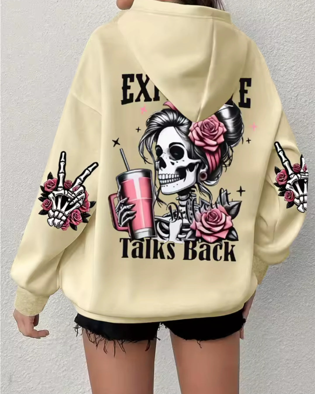 Expensive talks hoodie