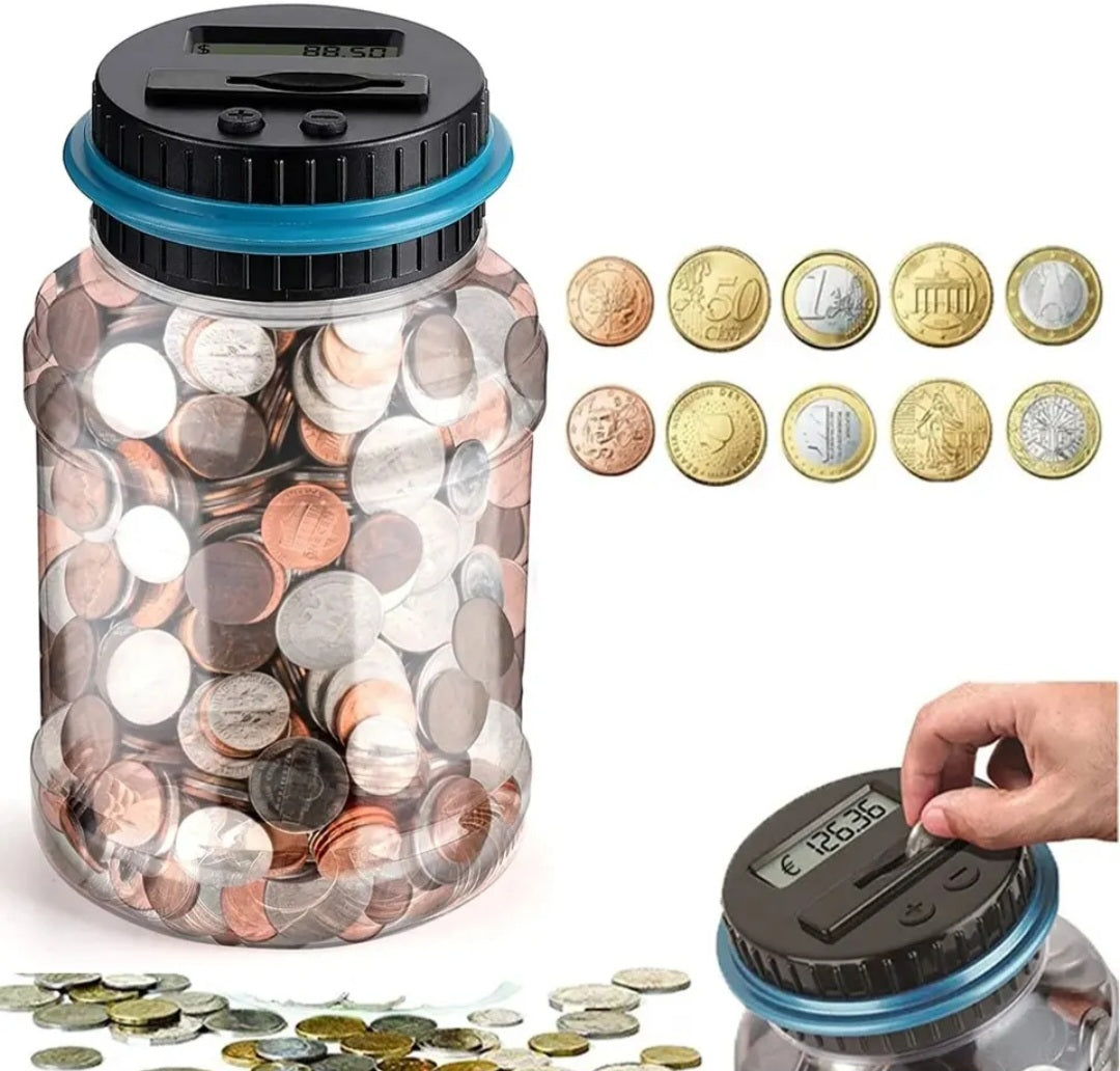 Electronic piggy bank