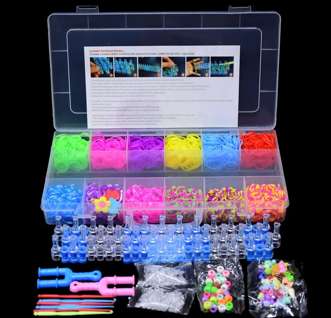 1800pc loom band set