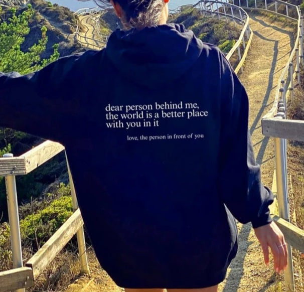 Mental health Slogan hoodie