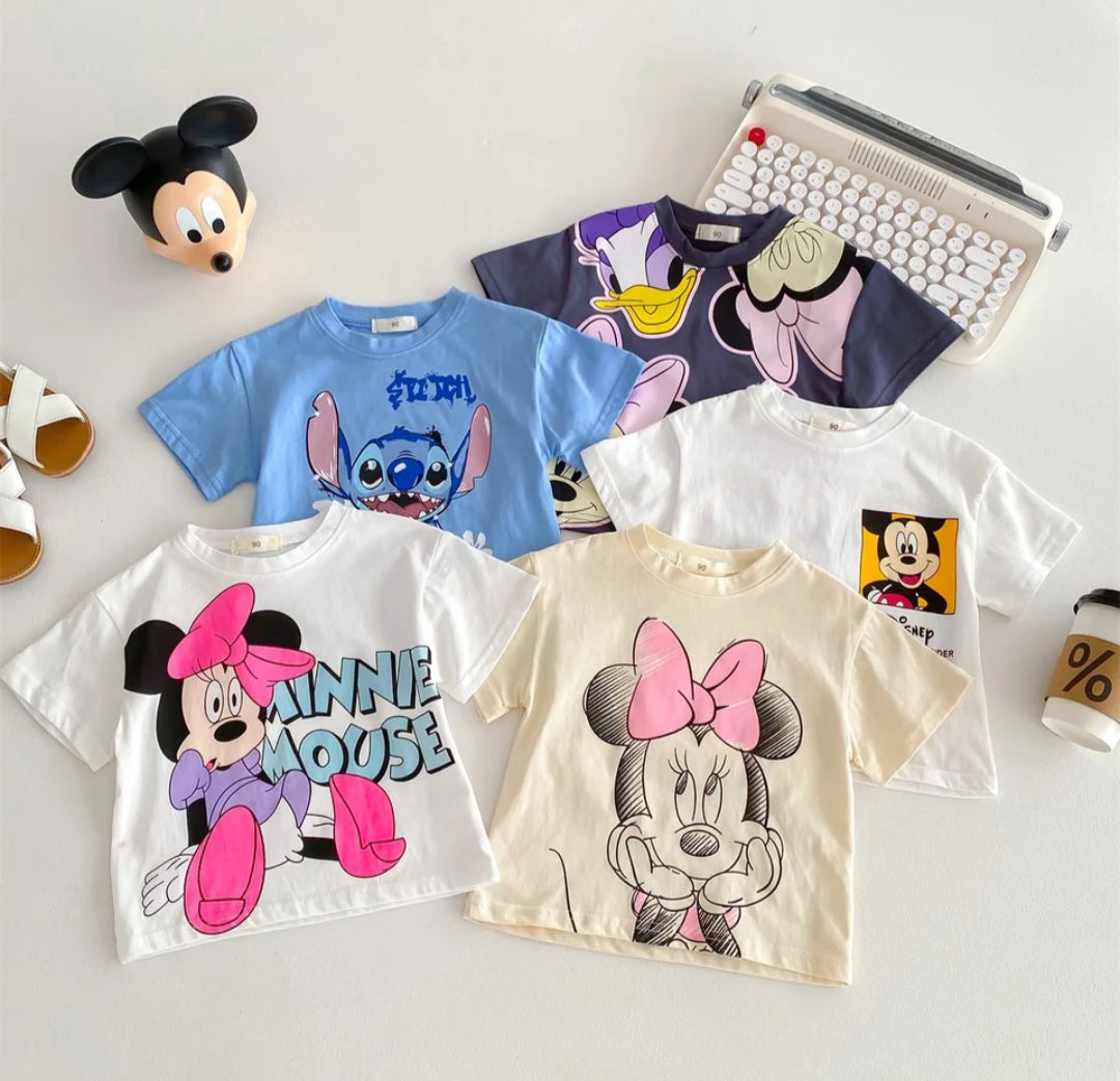 Cartoon baby t shirt