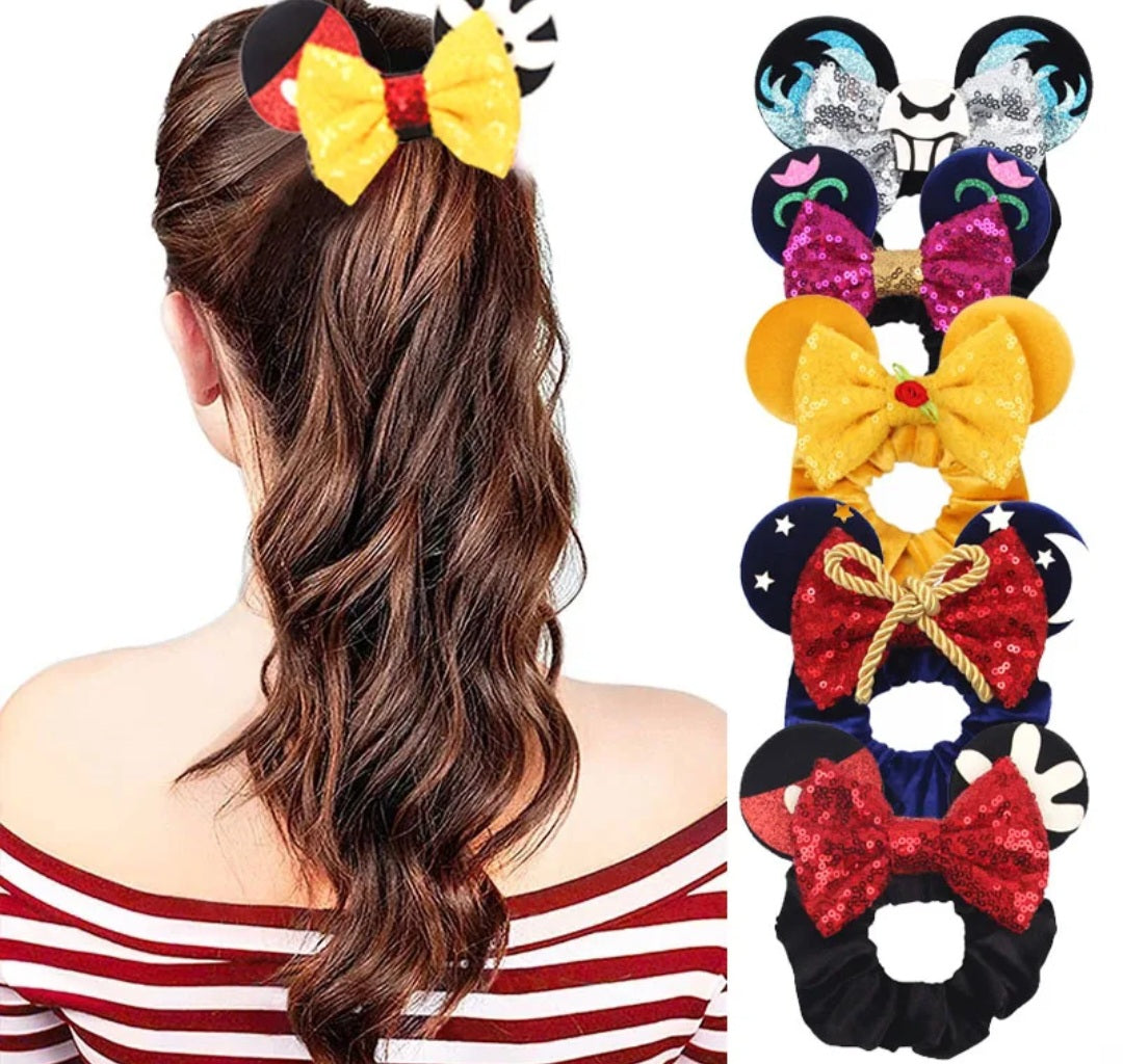 Mouse ear hair bow