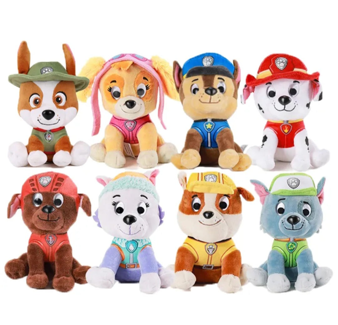 Dog hero plush toys