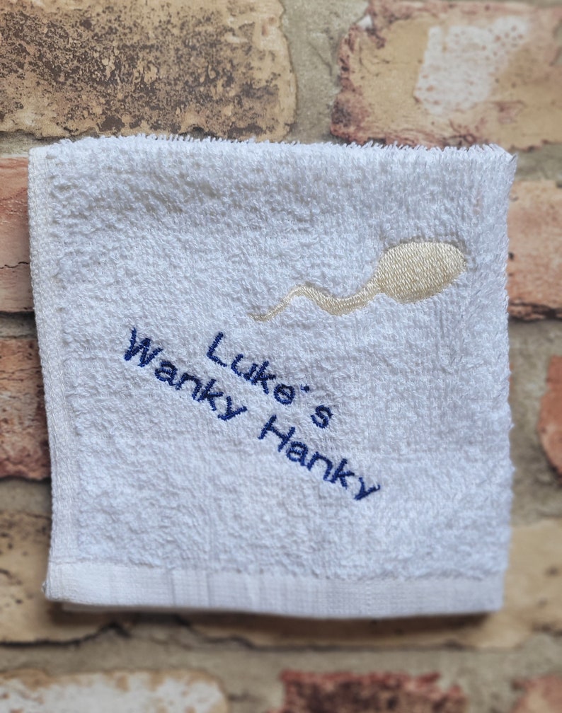 Personalised rude hanky