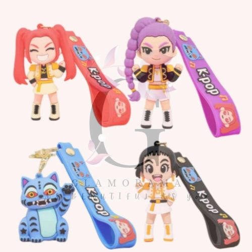 4pc Hunters keychains