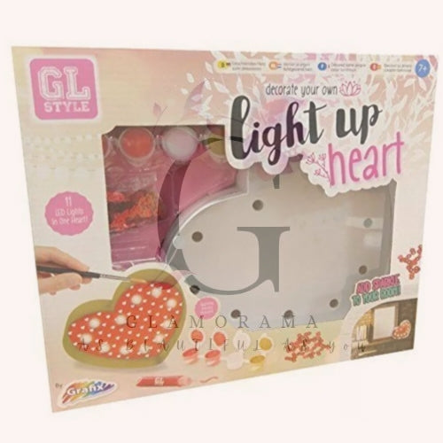 DYO light up heart