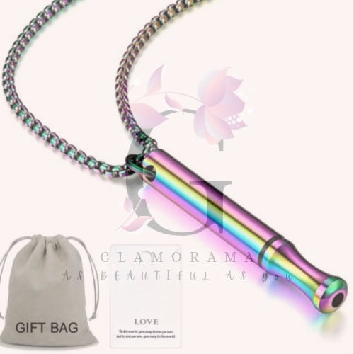 Breathing necklace