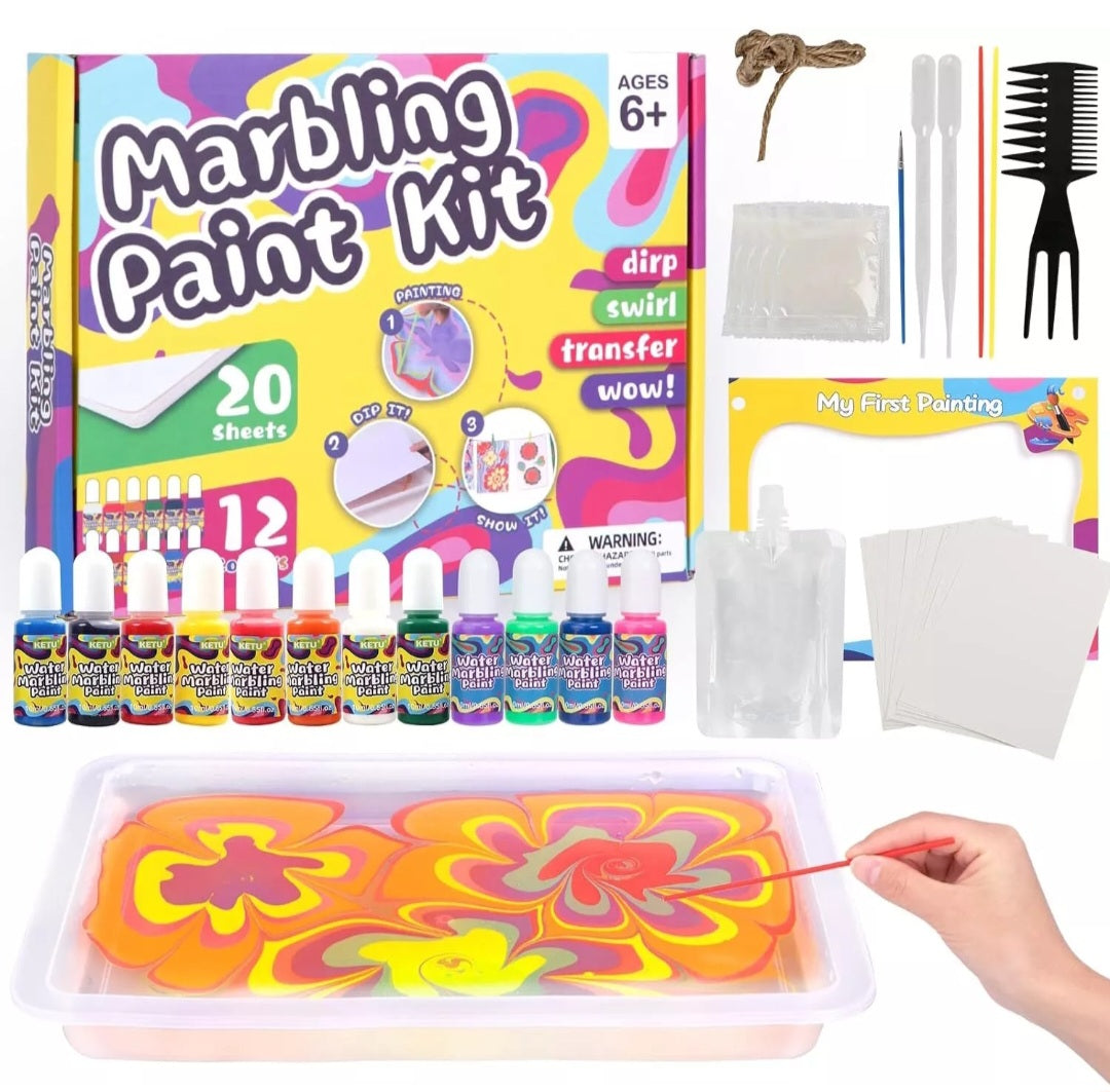 Marbling paint kit