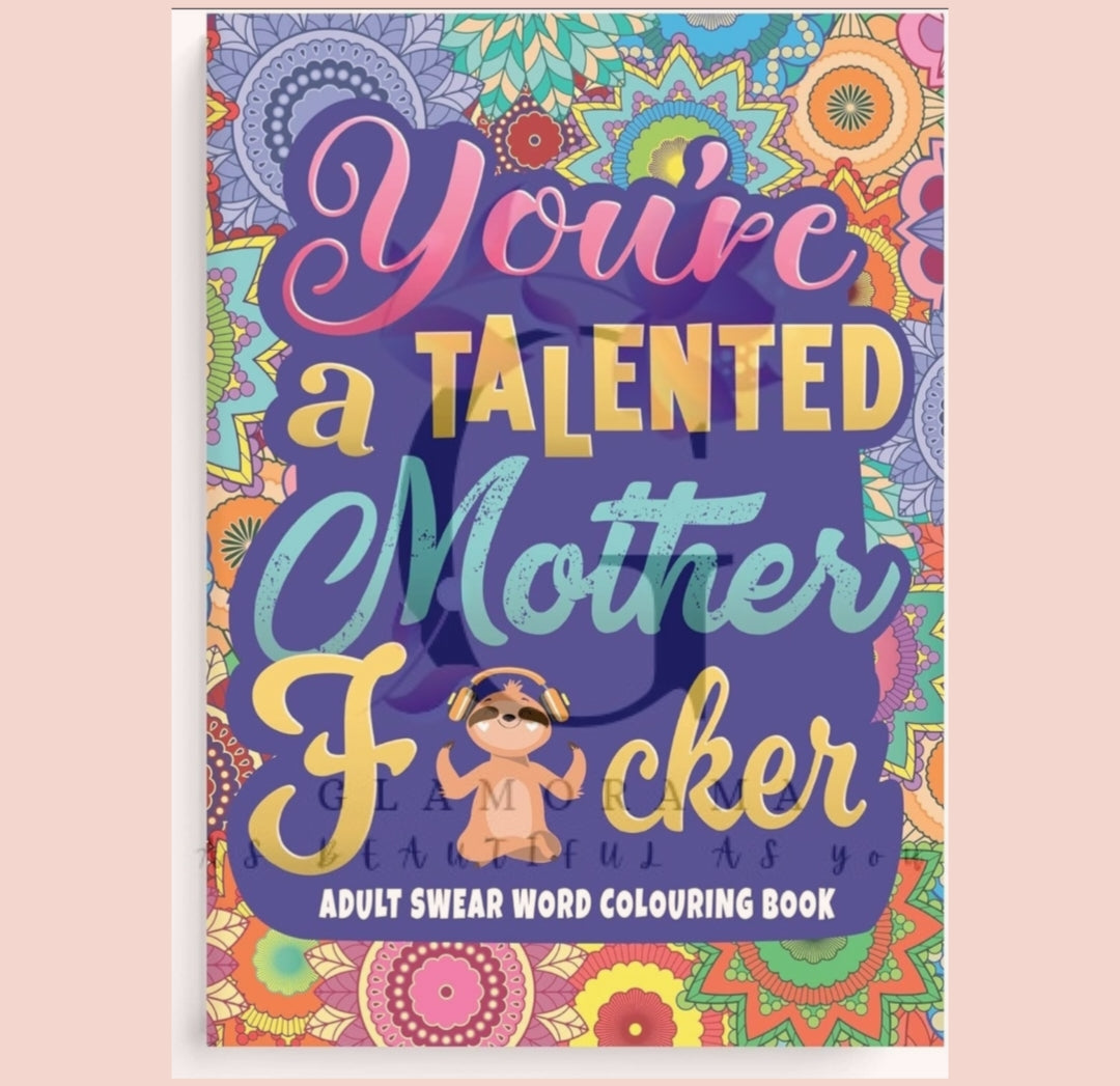 Adult colouring book