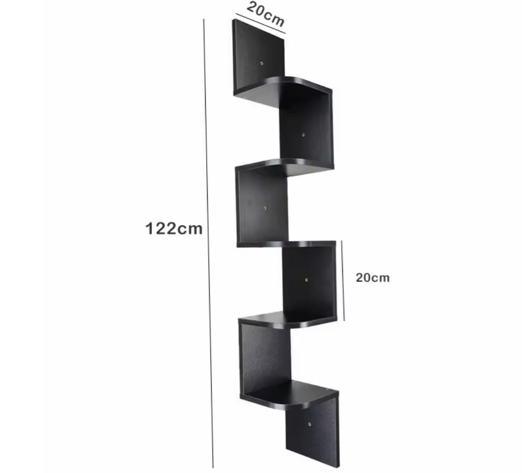 5 tier corner shelf