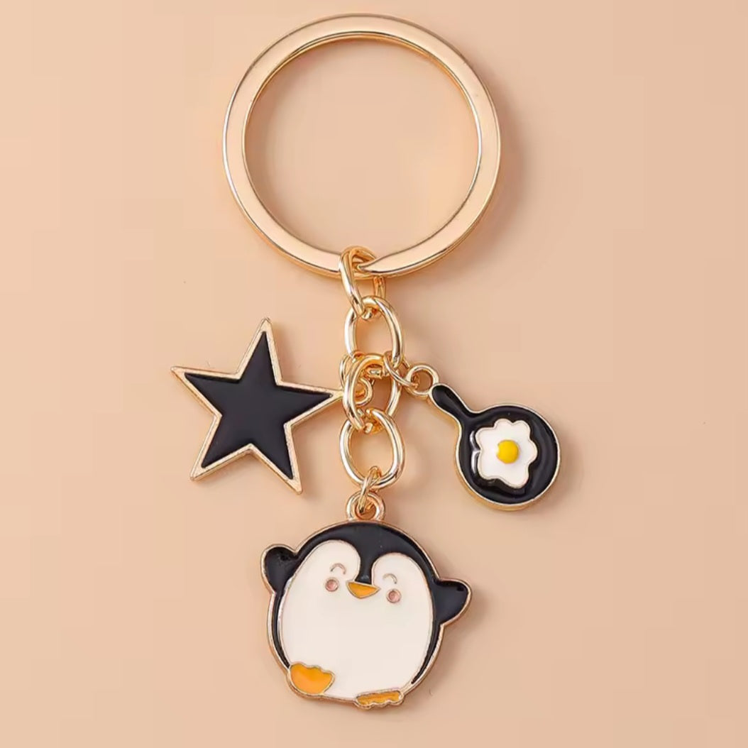 Penguin keychain