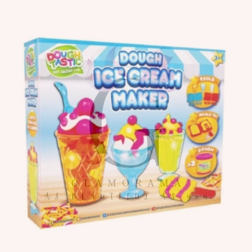Dough ice cream maker set