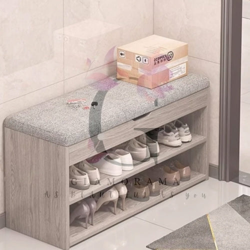 Shoe storage bench