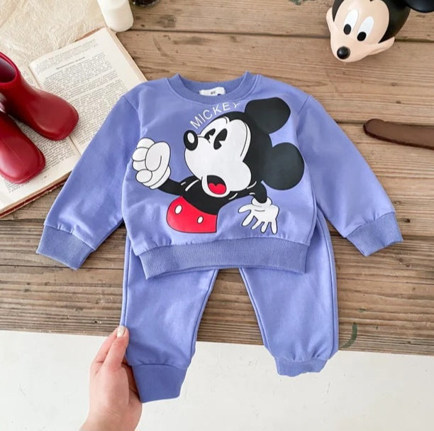 Cartoon male mouse tracksuit