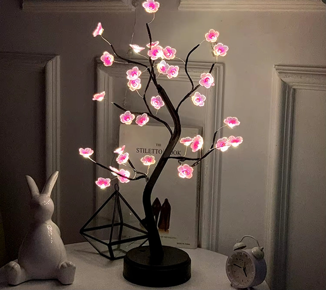 Plum blossom LED lamp