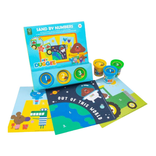 HEY DUGGEE SAND ART BY NUMBERS