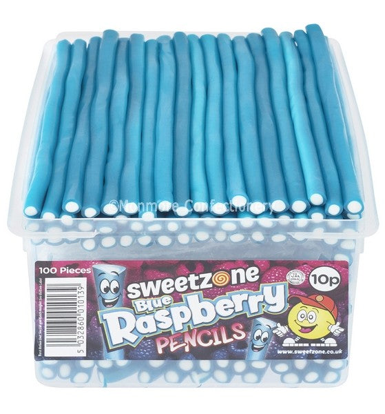 Blue Raspberry Pencils 100 Count