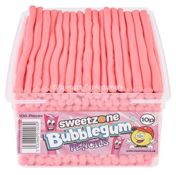 Bubblegum Pencils 100 Count
