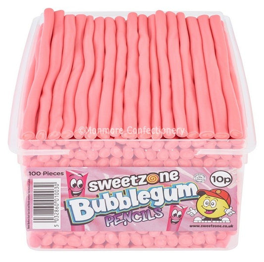 Bubblegum Pencils 100 Count