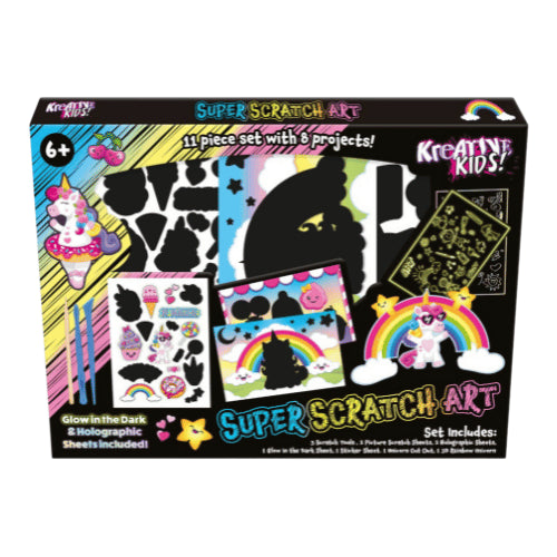 SUPER SCRATCH ART KIT