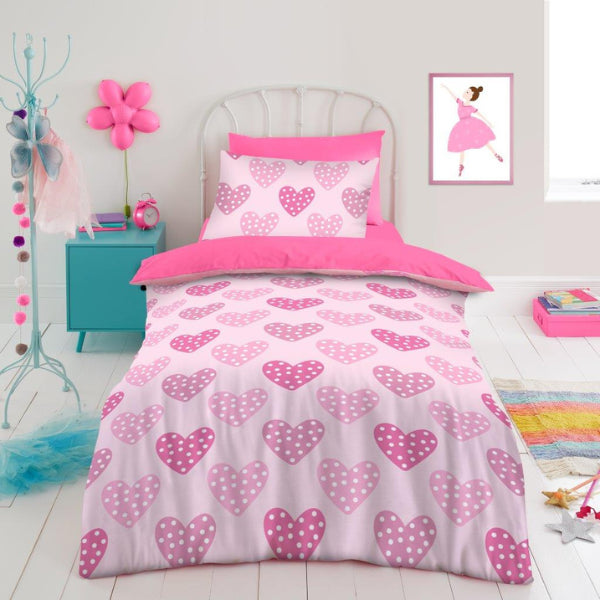 LOVE HEARTS DUVET SET