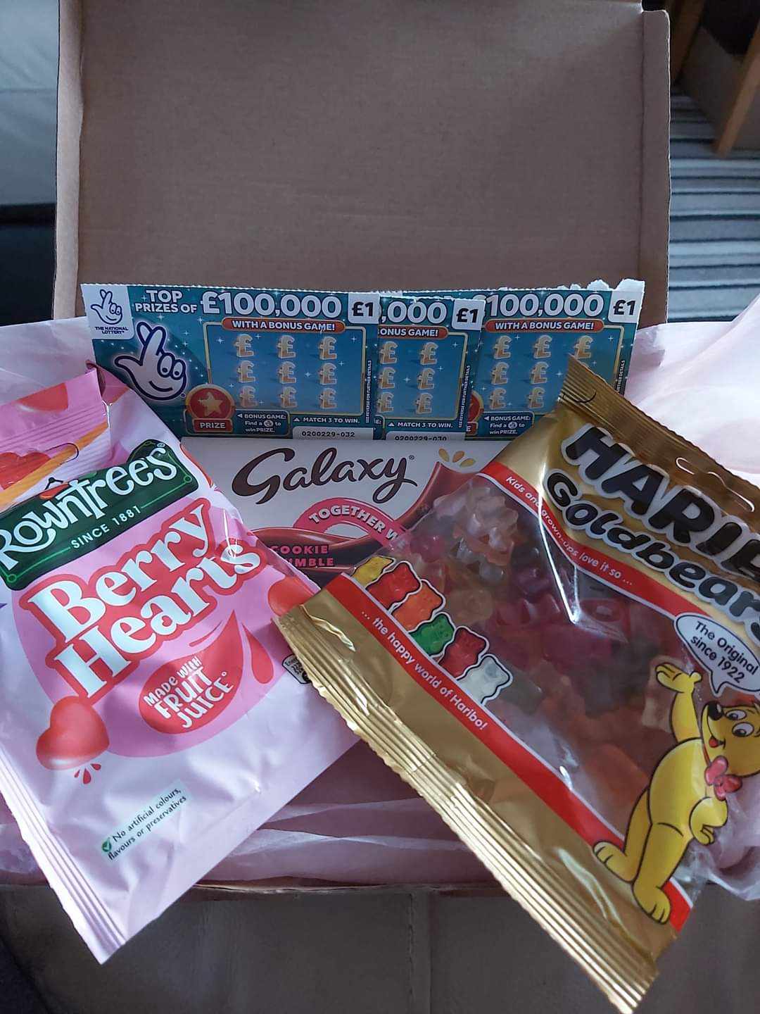 Scratch boxes