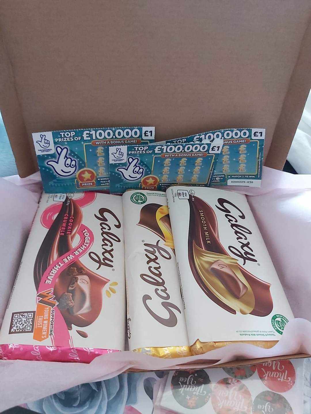 Scratch boxes