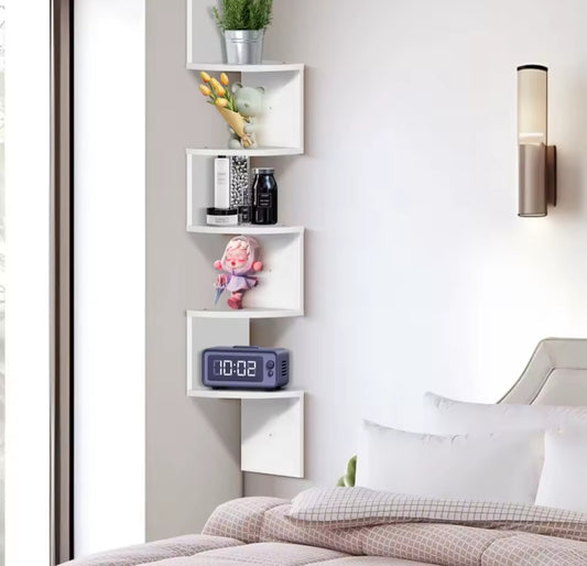 5 tier corner shelf