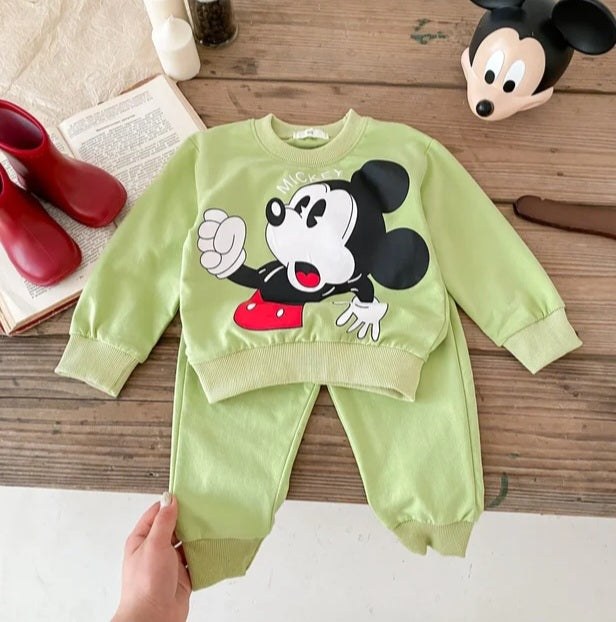 Cartoon male mouse tracksuit