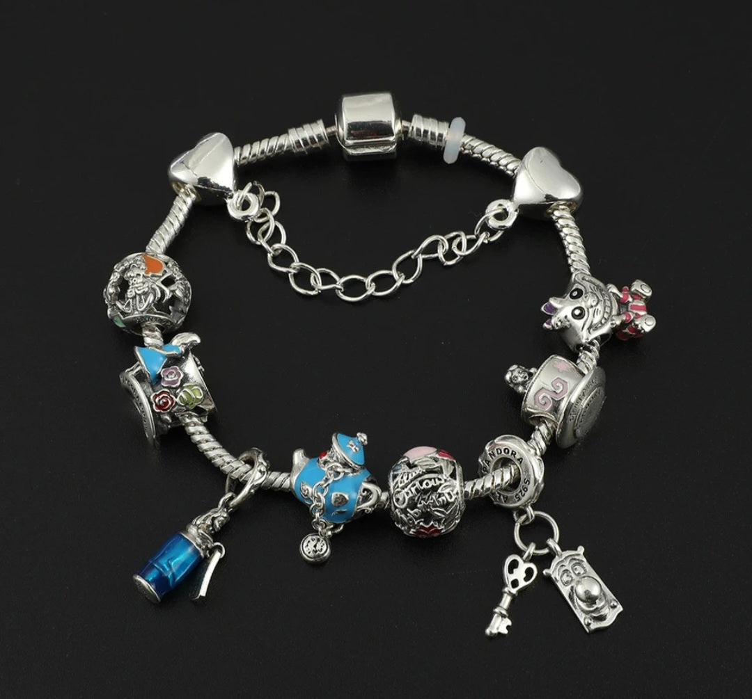 Alice charm bracelet