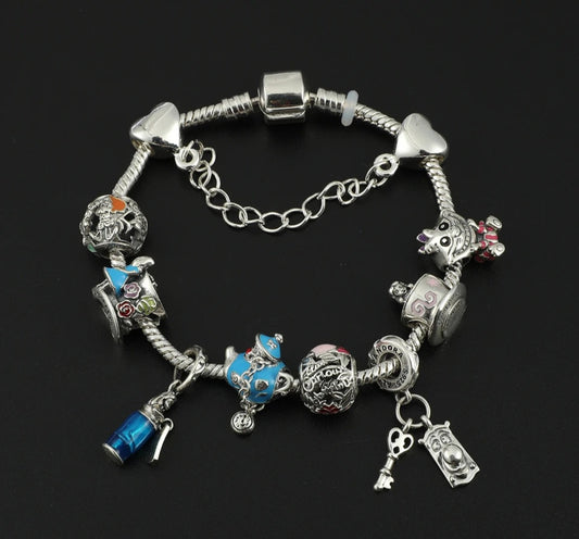 Alice charm bracelet