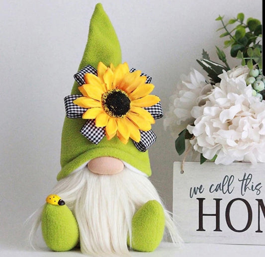 Sunflower gnome