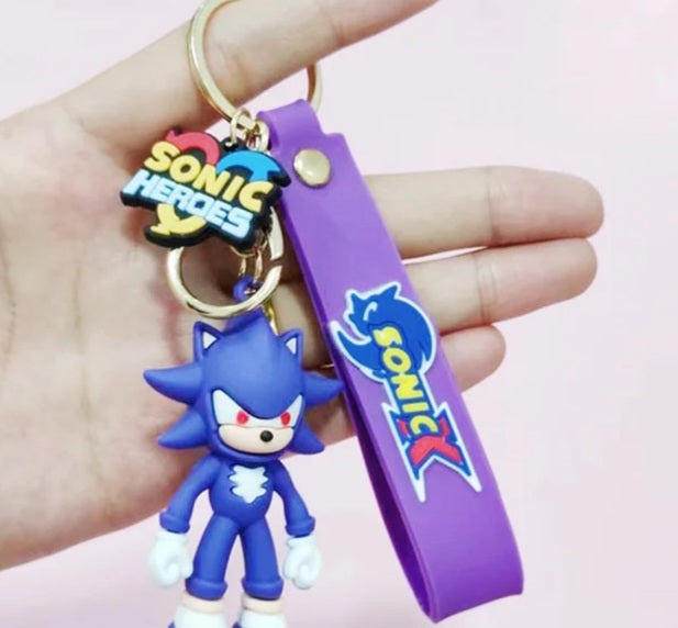 Cartoon hedgehog keychain