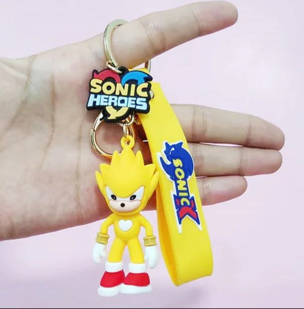 Cartoon hedgehog keychain